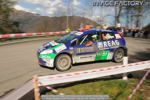 2008-04-19 Rally 1000 Miglia 1504 Fontana-Casazza - Abarth Grande Punto S2000